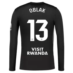 Camisola Guarda-Redes Atlético Madrid Oblak 13 Homem 2025-26 Preta Manga Comprida Camisola Guarda-Redes Atlético Madrid Oblak 13 Homem 2025-26 Preta Manga Comprida