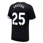 Camisola Chelsea Caicedo 25 Homem Equipamento 3ª 2025-26