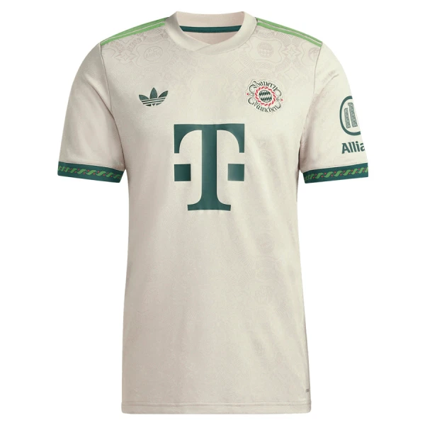 Camisola FC Bayern de Munique Oktoberfest Alphonso Davies 19 Homem 2025-26