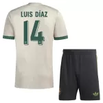 Camisola FC Bayern de Munique Oktoberfest Luis Díaz 14 Criança 2025-26