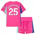 Camisola Guarda-Redes Manchester City Gianluigi Donnarumma 25 Criança 2025-26 Rosa