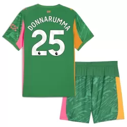 Camisola Guarda-Redes Manchester City Gianluigi Donnarumma 25 Criança 2025-26 Verde Camisola Guarda-Redes Manchester City Gianluigi Donnarumma 25 Criança 2025-26 Verde