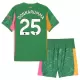 Camisola Guarda-Redes Manchester City Gianluigi Donnarumma 25 Criança 2025-26 Verde Camisola Guarda-Redes Manchester City Gianluigi Donnarumma 25 Criança 2025-26 Verde