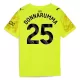 Camisola Guarda-Redes Manchester City Gianluigi Donnarumma 25 Homem 2025-26 Amarela Camisola Guarda-Redes Manchester City Gianluigi Donnarumma 25 Homem 2025-26 Amarela