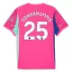 Camisola Guarda-Redes Manchester City Gianluigi Donnarumma 25 Homem 2025-26 Rosa Camisola Guarda-Redes Manchester City Gianluigi Donnarumma 25 Homem 2025-26 Rosa
