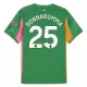 Camisola Guarda-Redes Manchester City Gianluigi Donnarumma 25 Homem 2025-26 Verde Camisola Guarda-Redes Manchester City Gianluigi Donnarumma 25 Homem 2025-26 Verde