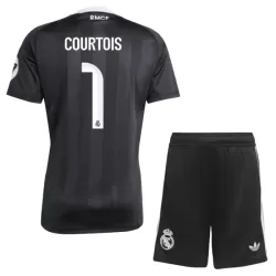 Camisola Guarda-Redes Real Madrid Courtois 1 Criança 2025-26 Preta Camisola Guarda-Redes Real Madrid Courtois 1 Criança 2025-26 Preta