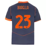 Camisola Inter Milan Barella 23 Homem Equipamento 3ª 2025-26