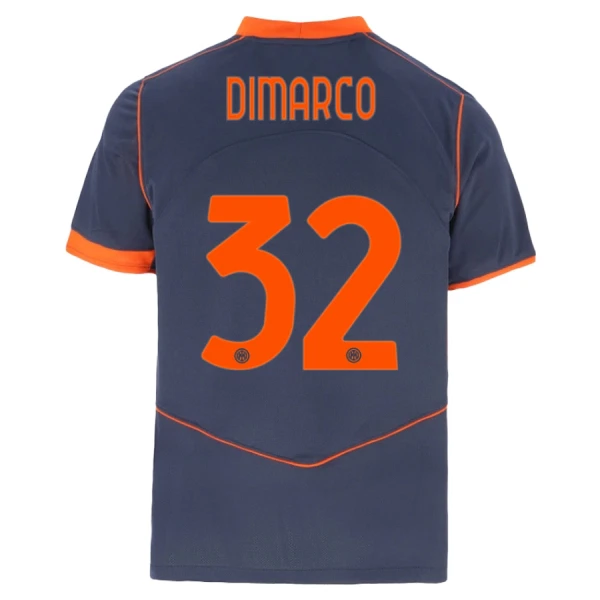 Camisola Inter Milan Dimarco 32 Homem Equipamento 3ª 2025-26