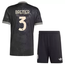Camisola Juventus Bremer 3 Criança Equipamento 3ª 2025-26 Camisola Juventus Bremer 3 Criança Equipamento 3ª 2025-26