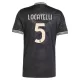 Camisola Juventus Locatelli 5 Homem Equipamento 3ª 2025-26