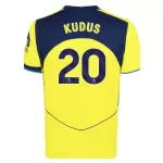 Camisola Tottenham Hotspur Kudus 20 Homem Equipamento 3ª 2025-26