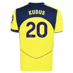 Camisola Tottenham Hotspur Kudus 20 Homem Equipamento 3ª 2025-26 Camisola Tottenham Hotspur Kudus 20 Homem Equipamento 3ª 2025-26