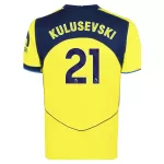 Camisola Tottenham Hotspur Kulusevski 21 Homem Equipamento 3ª 2025-26