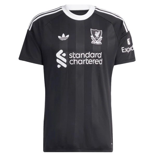 Camisola Guarda-Redes Liverpool A. Becker 1 Criança 2025-26 Preta