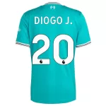 Camisola Liverpool Diogo J 20 Homem Equipamento 3ª 2025-26
