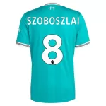 Camisola Liverpool Dominik Szoboszlai 8 Homem Equipamento 3ª 2025-26