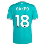 Camisola Liverpool Gakpo 18 Homem Equipamento 3ª 2025-26