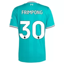 Camisola Liverpool Jeremie Frimpong 30 Homem Equipamento 3ª 2025-26 Camisola Liverpool Jeremie Frimpong 30 Homem Equipamento 3ª 2025-26