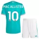 Camisola Liverpool Mac Allister 10 Criança Equipamento 3ª 2025-26