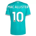 Camisola Liverpool Mac Allister 10 Homem Equipamento 3ª 2025-26