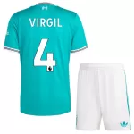 Camisola Liverpool Virgil 4 Criança Equipamento 3ª 2025-26