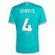 Camisola Liverpool Virgil 4 Criança Equipamento 3ª 2025-26