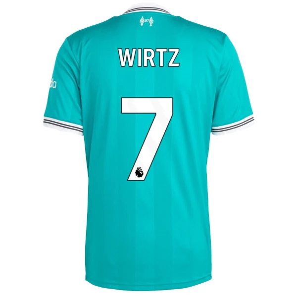 Camisola Liverpool Wirtz 7 Criança Equipamento 3ª 2025-26