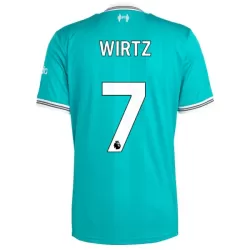 Camisola Liverpool Wirtz 7 Homem Equipamento 3ª 2025-26 Camisola Liverpool Wirtz 7 Homem Equipamento 3ª 2025-26