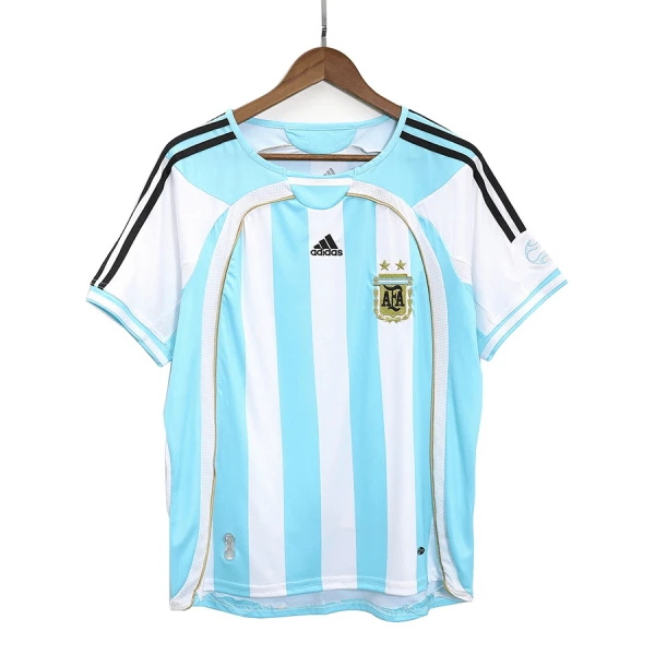 Camisola Argentina 2006 Retrô Homem Equipamento 1ª