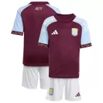 Camisola Aston Villa Criança Equipamento 1ª 2025-26