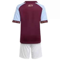 Camisola Aston Villa Criança Equipamento 1ª 2025-26