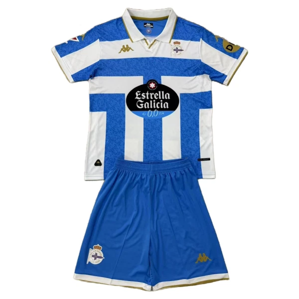 Camisola Deportivo de La Coruna Criança Equipamento 1ª 2025-26 Camisola Deportivo de La Coruna Criança Equipamento 1ª 2025-26