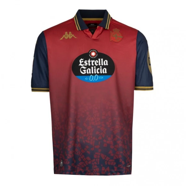 Camisola Deportivo de La Coruna Homem Equipamento 2ª 2025-26