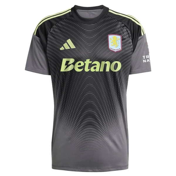 Camisola Guarda-Redes Aston Villa Homem 2025-26 Preta Camisola Guarda-Redes Aston Villa Homem 2025-26 Preta