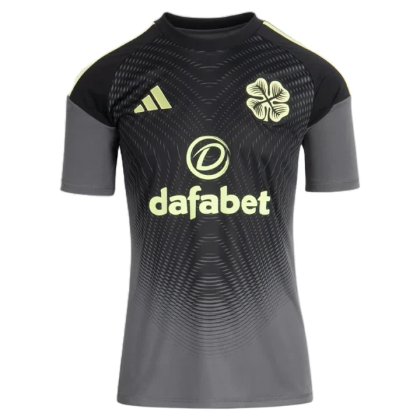 Camisola Guarda-Redes Celtic FC Homem 2025-26 Preta