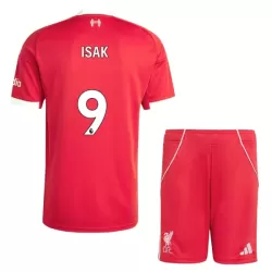 Camisola Liverpool ISAK 9 Criança Equipamento 1ª 2025-26 Camisola Liverpool ISAK 9 Criança Equipamento 1ª 2025-26