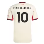Camisola Liverpool Mac Allister 10 Homem Equipamento 2ª 2025-26