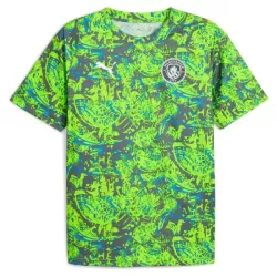 Camisola Manchester City Pre-Match Homem 2025-26 Verde Camisola Manchester City Pre-Match Homem 2025-26 Verde