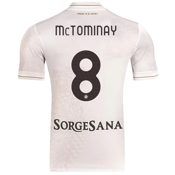 Camisola Napoli McTominay 8 Homem Equipamento 2ª 2025-26