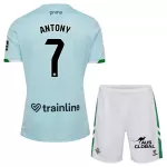 Camisola Real Betis Antony 7 Criança Equipamento 2ª 2025-26
