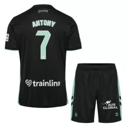 Camisola Real Betis Antony 7 Criança Equipamento 3ª 2025-26 Camisola Real Betis Antony 7 Criança Equipamento 3ª 2025-26