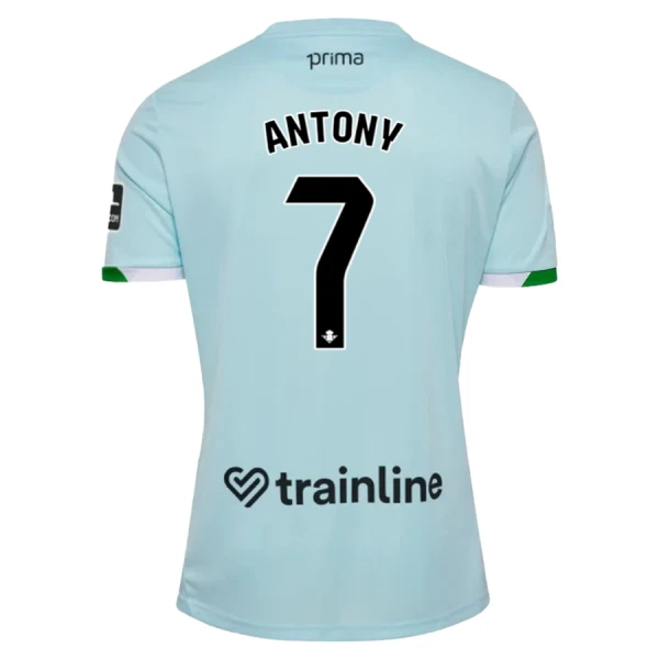 Camisola Real Betis Antony 7 Homem Equipamento 2ª 2025-26