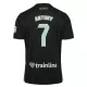 Camisola Real Betis Antony 7 Homem Equipamento 3ª 2025-26