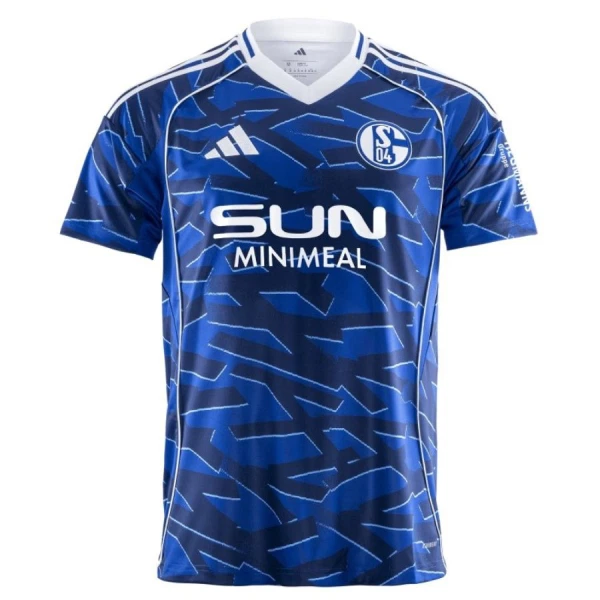 Camisola Schalke 04 Homem Equipamento 1ª 2025-26 Camisola Schalke 04 Homem Equipamento 1ª 2025-26