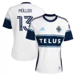 Camisola Vancouver Whitecaps FC Müller 13 Homem Equipamento 1ª 2025-26