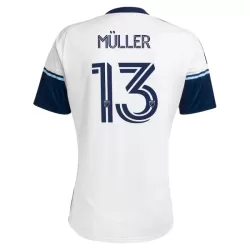 Camisola Vancouver Whitecaps FC Müller 13 Homem Equipamento 1ª 2025-26