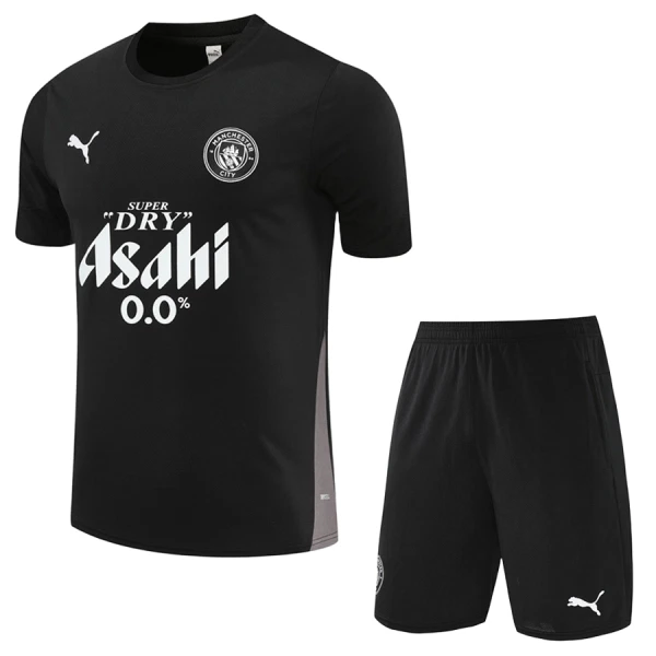 Camisolas de Treino Manchester City Criança 2025-26 Preta Camisolas de Treino Manchester City Criança 2025-26 Preta