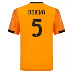 Camisola AS Roma Ndicka 5 Homem Equipamento 2ª 2025-26 Camisola AS Roma Ndicka 5 Homem Equipamento 2ª 2025-26