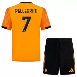 Camisola AS Roma Pellegrini 7 Criança Equipamento 2ª 2025-26 Camisola AS Roma Pellegrini 7 Criança Equipamento 2ª 2025-26